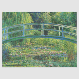 The Water-Lily Pond by Claude Monet Tissue Paper