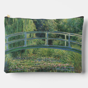 The Water-Lily Pond, Landscape Oil Painting, Monet Accessory Pouch