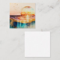 The Watercolor Beach Series Design 3