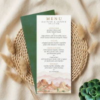 The Watercolor Desert Range Wedding Suite -