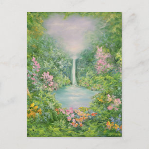 The Waterfall 1997 Postcard