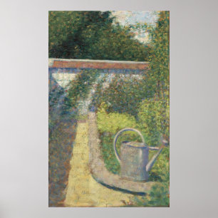 The Watering Can Garden at Le Raincy Poster