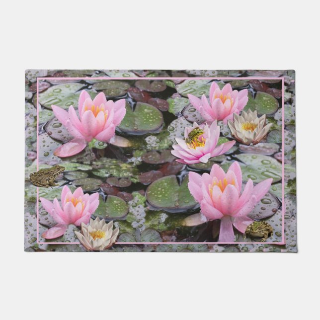 The Waterlily Pond Doormat (Front)