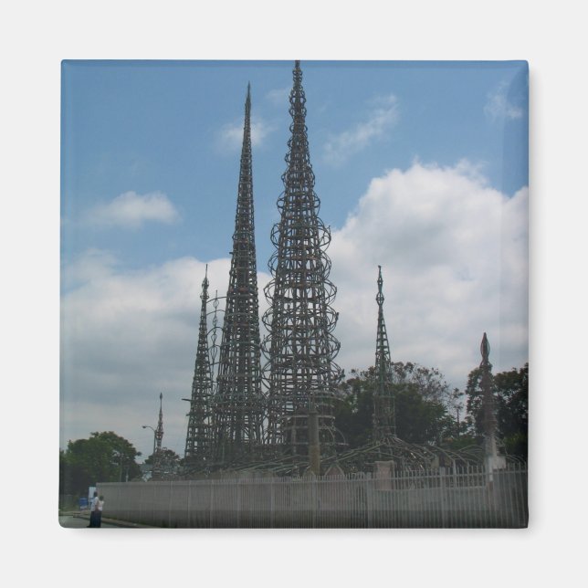 The Watts Towers Magnet (Front)