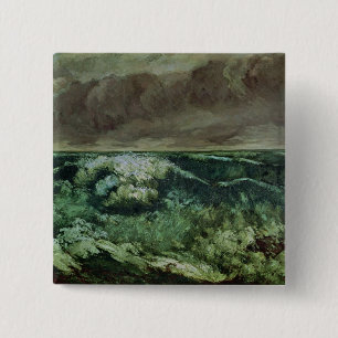 The Wave, after 1870 15 Cm Square Badge
