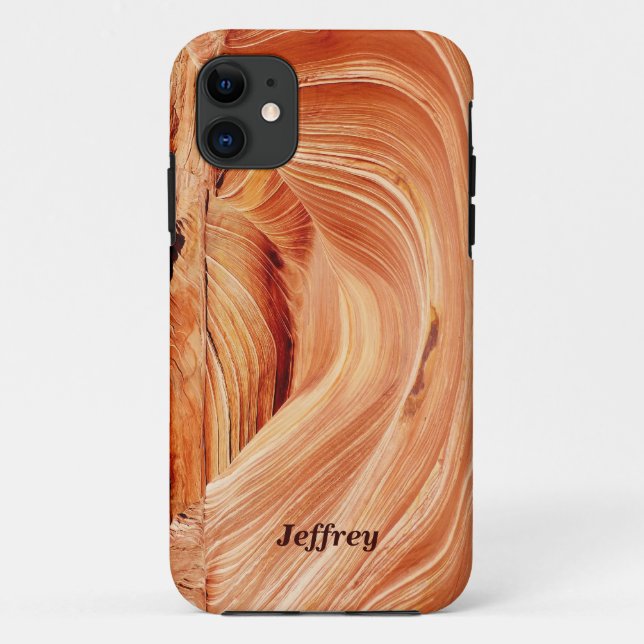 The Wave Arizona Nature, Name, Samsung Galaxy or  Case-Mate iPhone Case (Back)