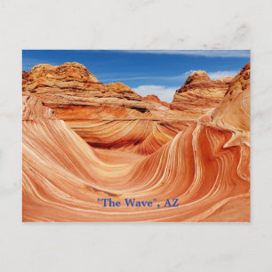"The Wave", Arizona Postcard
