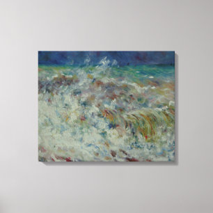 The Wave by Pierre-Auguste Renoir Canvas Print