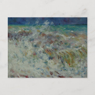 The Wave by Pierre-Auguste Renoir Postcard