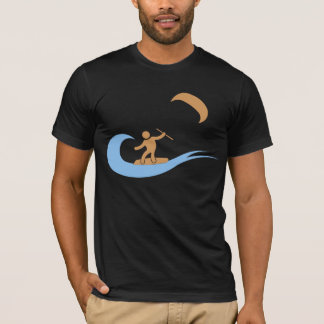 The wave cool kitesurfing icon T-Shirt