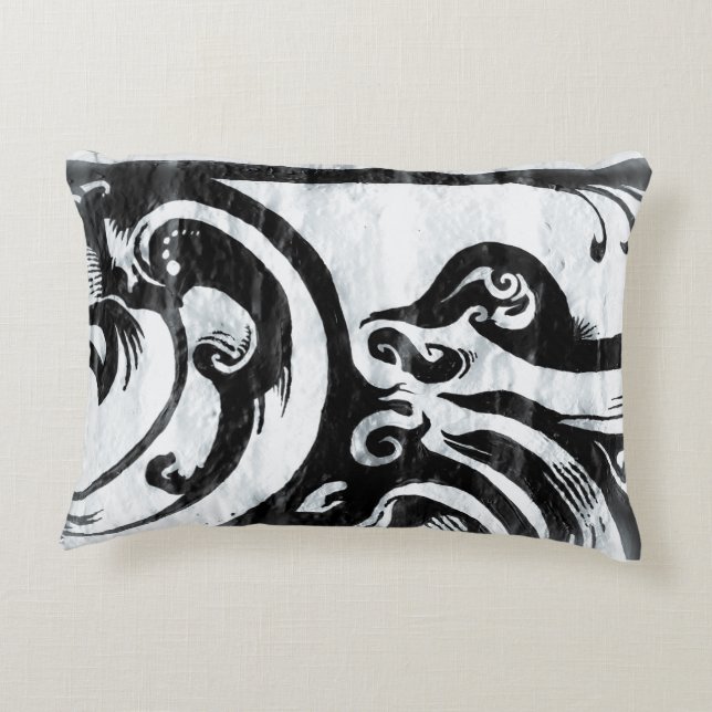 The Wave Decorative Cushion (Back)