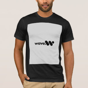 The wave design T-Shirt
