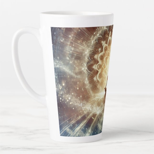 The Wave of Completion Latte Mug (Left)