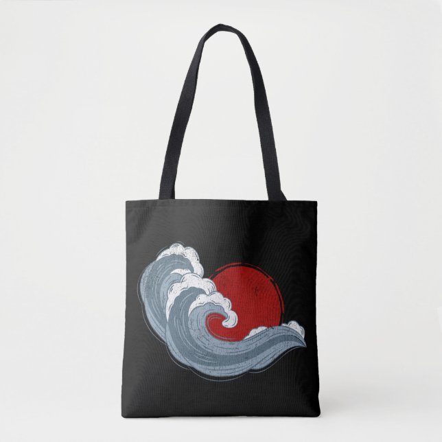 The wave of Kanagawa Tote Bag (Front)