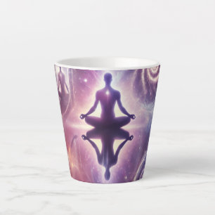 The Wave of Reflection Latte Mug