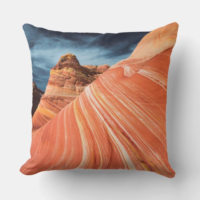 The wave, vermilion cliffs, Arizona Cushion (Front)