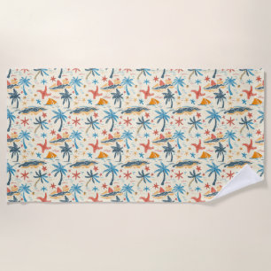 The Waves Of The Sea Help Me Get Back To Me Beach Towel