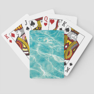 the waves of the sea playing cards