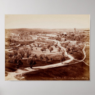 The way from Jerusalem to Bethlehem Poster