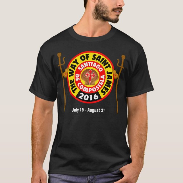 The Way of Saint James 2016 T-Shirt (Front)