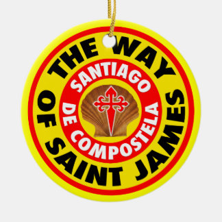 The Way of Saint James Ceramic Tree Decoration