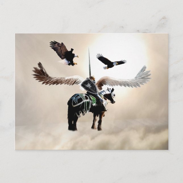 The way of the warrior postcard (Front)