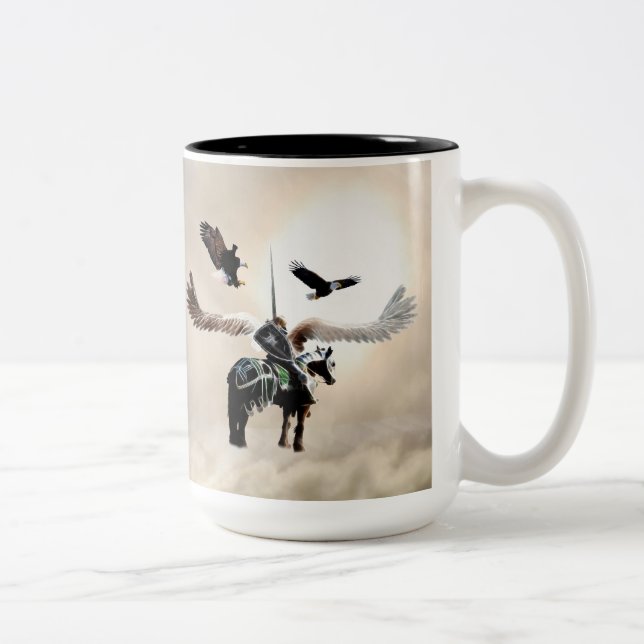 The way of the warrior Two-Tone coffee mug (Right)