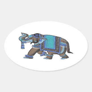 THE WAY SHOWN OVAL STICKER