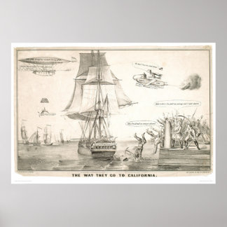 The Way They go to California (0478A) Poster