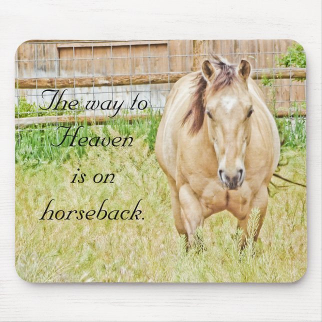 The Way to Heaven Mouse Pad (Front)