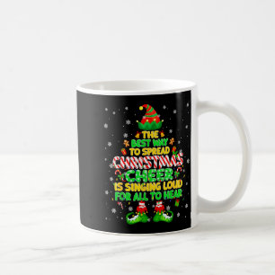 The Way To Spread Christmas Elf Xmas Boys Mens Kid Coffee Mug