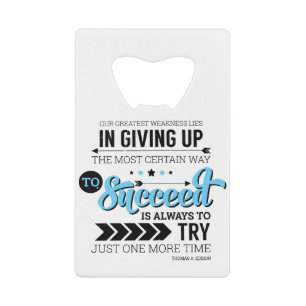 The Way To Succeed Typography Motivational Quote