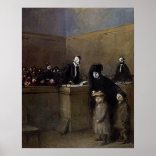 The Weak and the Oppressed, c.1910 Poster