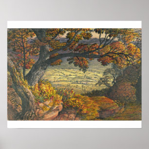 The Weald of Kent, c.1827-28 (w/c & gouache on pap Poster