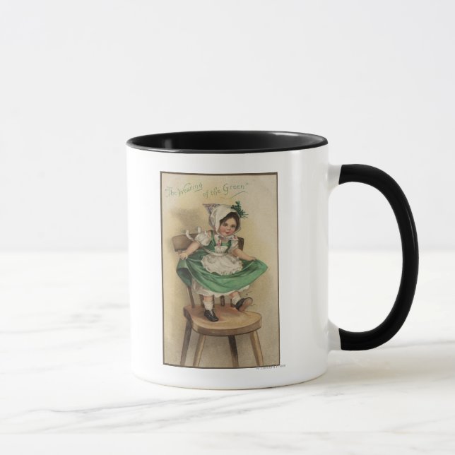 The Wearing of the Green Mug (Right)