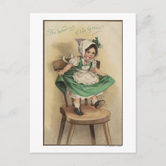 The Wearing of the Green Postcard (Front)