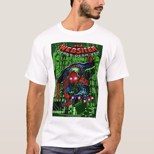 The Websiter - Cyber Designer T-Shirt (Front)