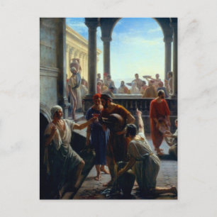 The Wedding at Cana by Carl Bloch Postcard