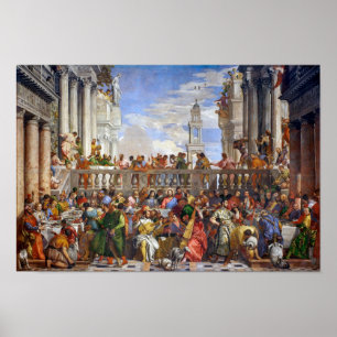 The Wedding at Cana Paolo Veronese Poster