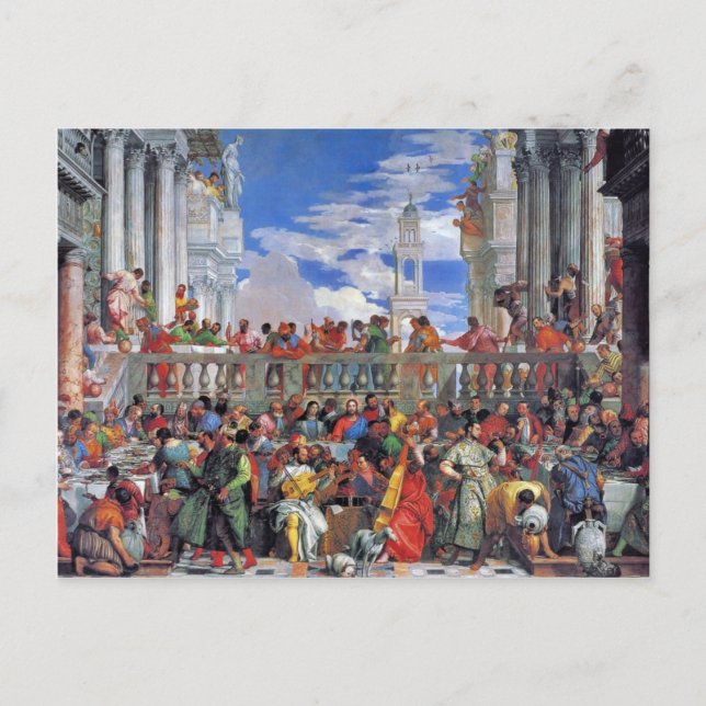 The Wedding At Cana., Wedding At Cana, Postcard (Front)