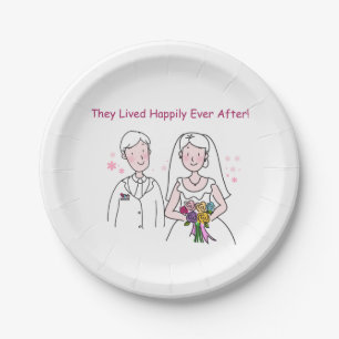 The Wedding (B) Paper Plate