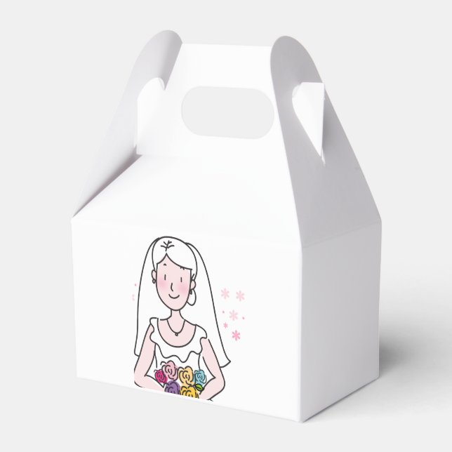 The Wedding--Bridal Shower Favour Box (Front Side)