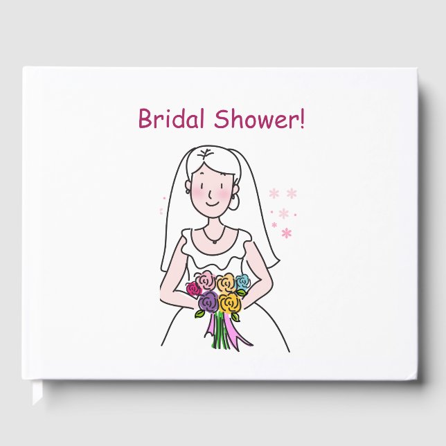 The Wedding-Bridal Shower Guest Book (Front)