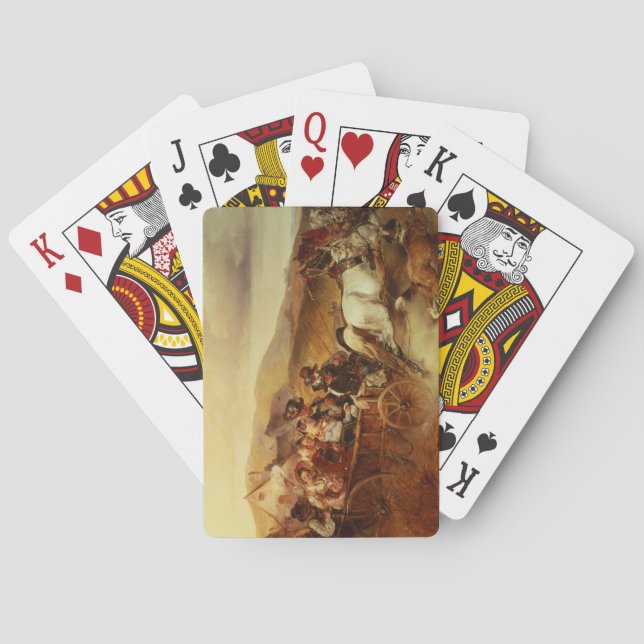 The Wedding Cart Playing Cards (Back)