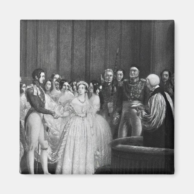 The wedding ceremony magnet (Front)