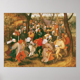 The Wedding Dance, 1607 Poster