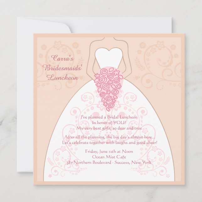 The (Wedding) Dress Invitation (Front)