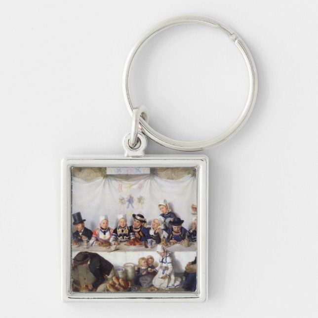 The Wedding Feast Key Ring (Front)