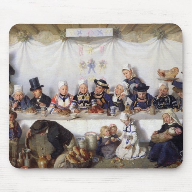 The Wedding Feast Mouse Pad (Front)