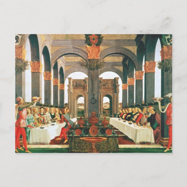 The Wedding Feast Postcard (Front)